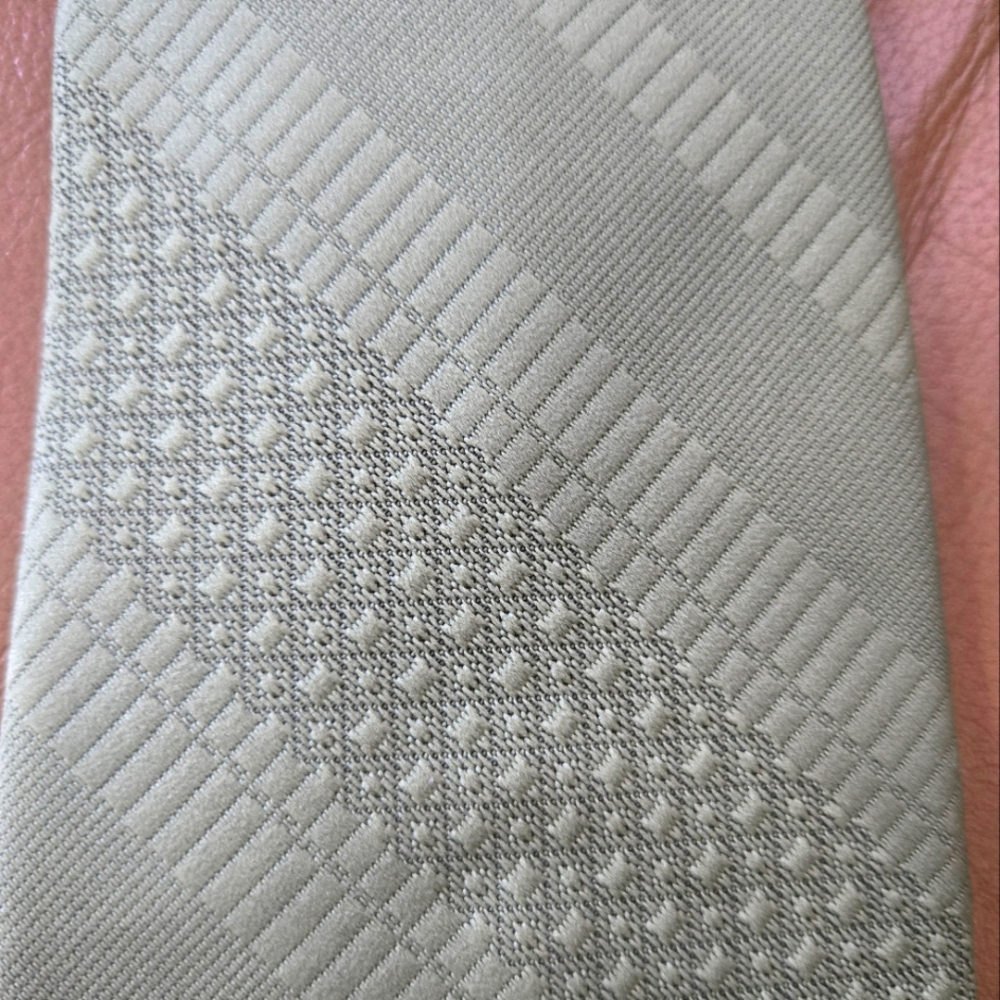 Vintage Sears Green Clip-on Tie